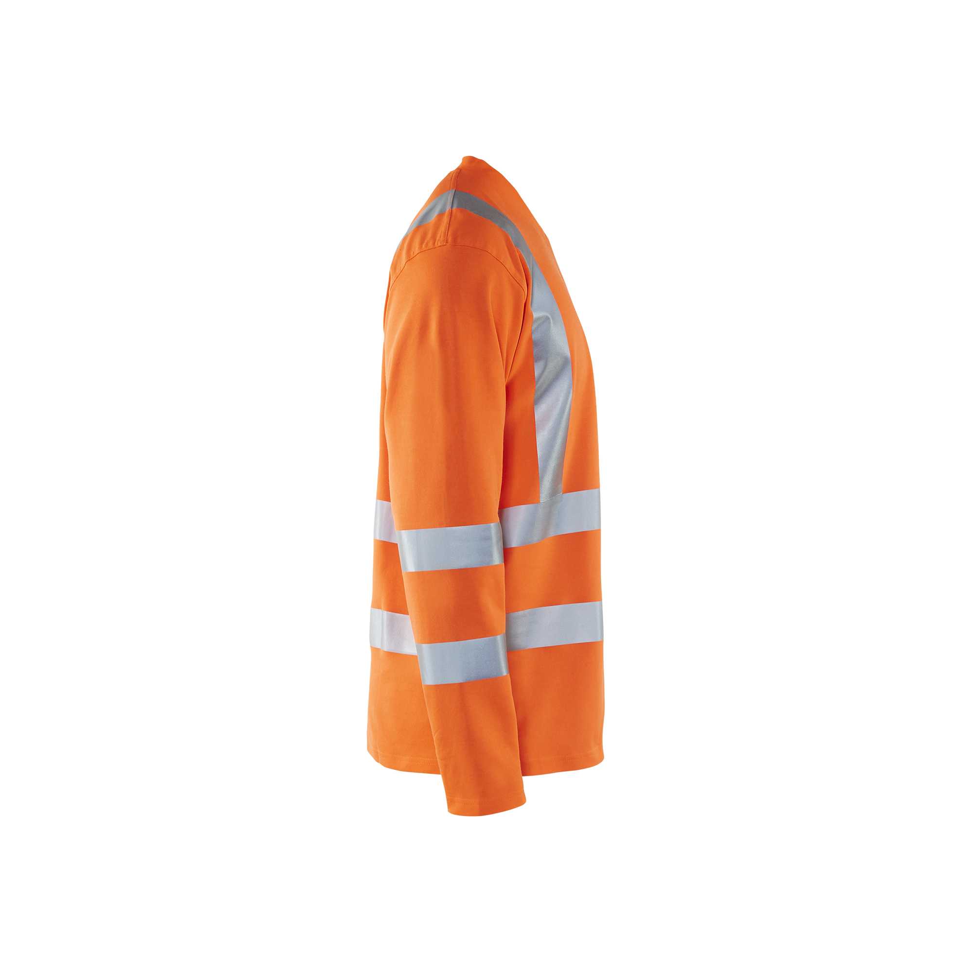 BLAKLADER 33811070 Hi Vis UV Long Sleeved T shirt Hi Vis Reflective Long Sleeve Work T-Shirt MEN - UV Protection